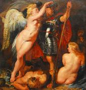 Peter Paul Rubens Crowning of the Hero Germany oil painting artist
